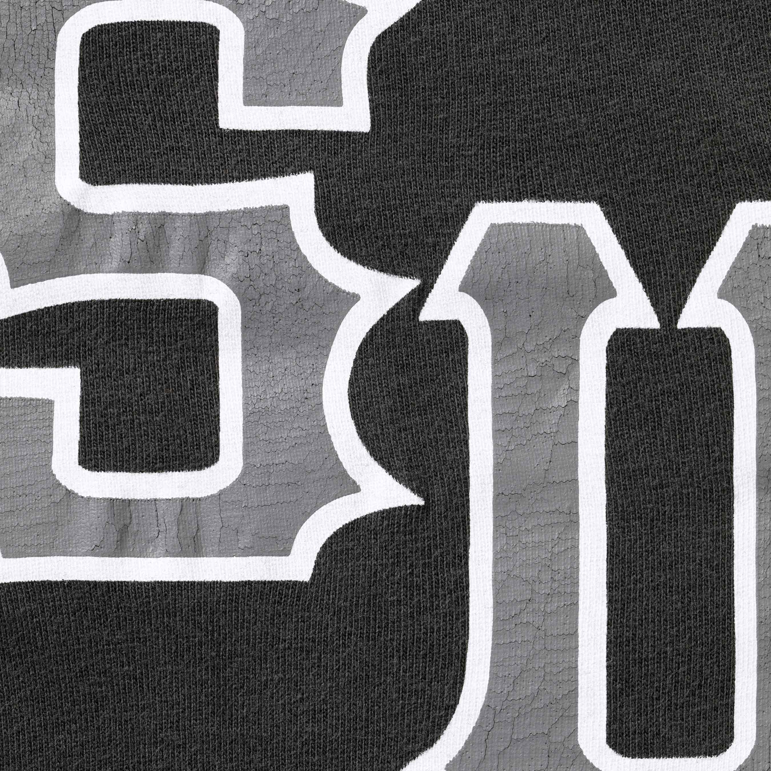 Cracked Spellout S/S Top view 7